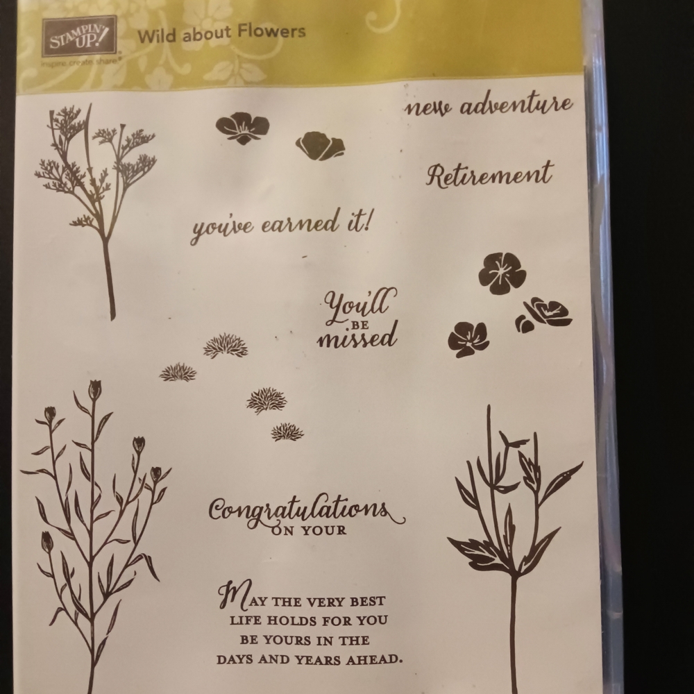 Stampin' Up! Wild About Flowers Stamp Set